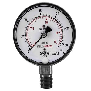LOW PRESSURE 2.5" ST / ST 0-32" / OZ BTTM