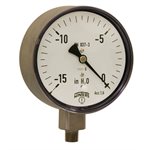 LOW PRESSURE 4" 0-15" H20 VAC 1 / 4 SS BTM