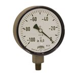 LOW PRESSURE 4" 0-100" H20 VAC 1 / 4 SS BM