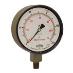 LOW PRESSURE 4" 0-200" H20 / OZ 1 / 4 SS BTM
