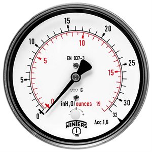 4'' 0-32'' WATER / OZ 1 / 4'' ST / ST BACK