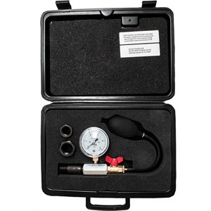 PLPT SERIES, 2.5", 0 / 5PSI, LM, RUBBER HOSE W / HAND PUMP, VALVE, 3 / 4" & 1" FITTINGS
