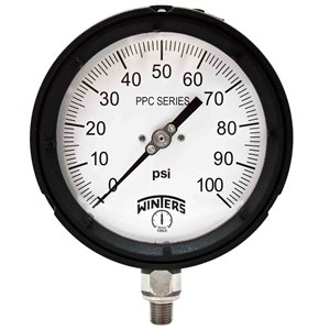 Process 4.5" 0-100 PSI Only 1 / 4" NPT ST / ST