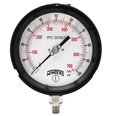 PROCESS 0-100 PSI / KPA 1 / 4" NPT ST / ST