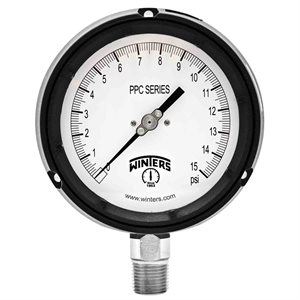 Process 4.5" 0-15 PSI Only 1 / 2" NPT ST / ST