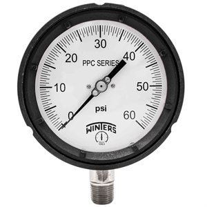 Process 4.5" 0-60 PSI Only 1 / 2" NPT ST / ST