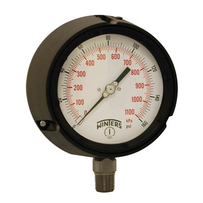 PROCESS 0-160 PSI / KPA 1 / 2" NPT ST / ST