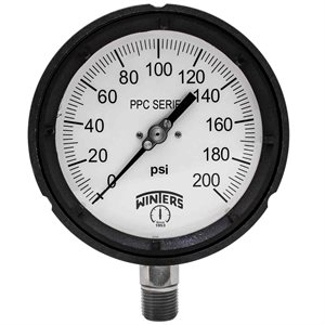 Process 4.5" 0-200 PSI Only 1 / 2" NPT ST / ST