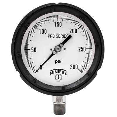 Process 4.5" 0-300 PSI Only 1 / 2" NPT ST / ST