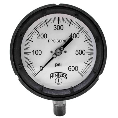 Process 4.5" 0-600 PSI Only 1 / 2" NPT ST / ST