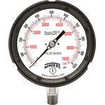 4.5'' DIAL, StabiliZR(TM)  0-1000 PSI / KPA, 1 / 2'' BTM., CONN.