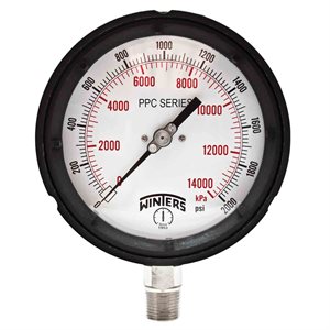 PROCESS 0-2000 PSI / KPA 1 / 2" NPT ST / ST