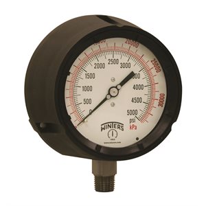 PROCESS 0-5000 PSI / KPA 1 / 2" NPT ST / ST