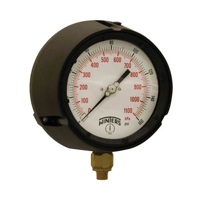 PROCESS 0-160 PSI / KPA 1 / 4" NPT BRASS