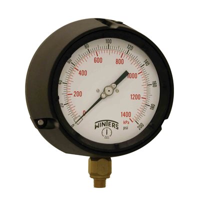 PROCESS 0-200 PSI / KPA 1 / 4" NPT BRASS