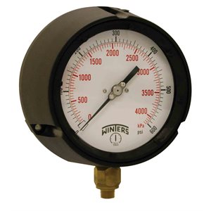 PROCESS 0-600 PSI / KPA 1 / 4" NPT BRASS