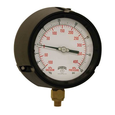 PROCESS 30"-0-60 PSI / KPA 1 / 4" NPT BRASS