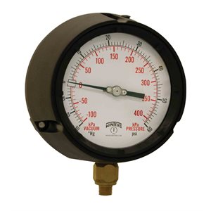 PROCESS 30"-0-60 PSI / KPA 1 / 4" NPT BRASS