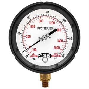 PROCESS 30"-0-300 PSI / KPA 1 / 4" NPT BRASS