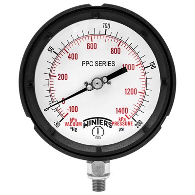 PROCESS 30"-0-200 PSI / KPA 1 / 4" NPT ST / ST