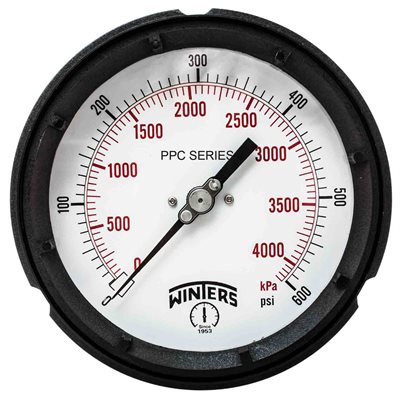 PROCESS 0-600 PSI / KPA 1 / 4" BACK SS