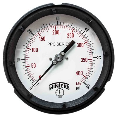 PROCESS 0-60 PSI / KPA 1 / 2" BACK SS