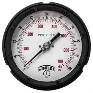PROCESS 0-100 PSI / KPA 1 / 2" BACK SS