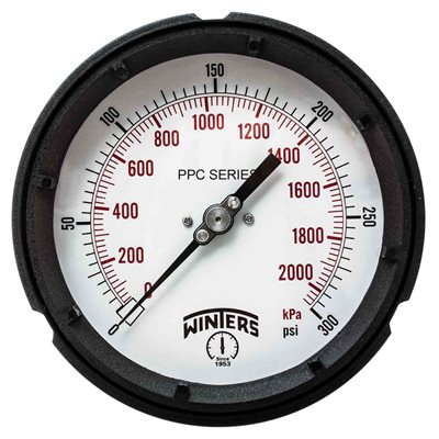 PROCESS 0-300 PSI / KPA 1 / 2" BACK SS
