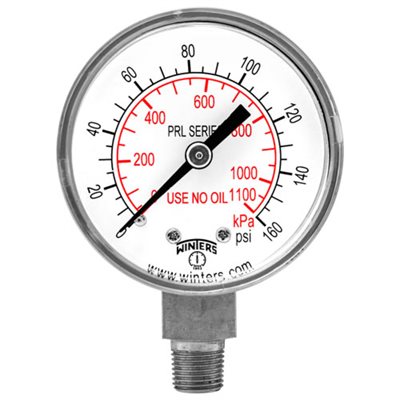 PRL SERIES 2'', 0 / 160 PSI / KPA, 1 / 8'' BTM, OIL FREE