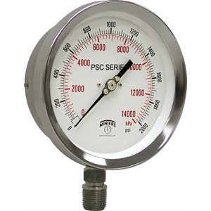 SS 4.5" SAFETY 0 / 2000 PSI / KPA 1 / 2" BTM, DRY