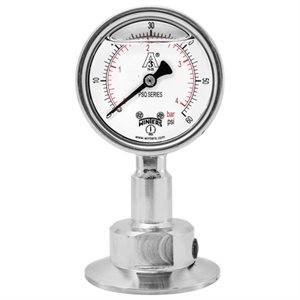 PSQ SANITARY 2.5'' 0 / 300 PSI / BAR 1.5'' TRI-CLAMP CBM 3A