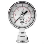 PSQ SANITARY 4'' 0 / 160 PSI / BAR 1.5'' TRI-CLAMP LM 3A