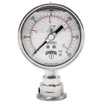 PSQ SANITARY 4'' 0 / 300 PSI / BAR 1.5'' TRI-CLAMP LM 3A