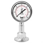 PSQ SANITARY 2.5'' 0 / 100 PSI / BAR 1.5'' TRI-CLAMP LM 3A