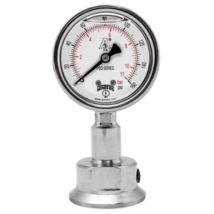 PSQ SANITARY 2.5'' 0 / 160 PSI / BAR 1.5'' TRI-CLAMP LM 3A