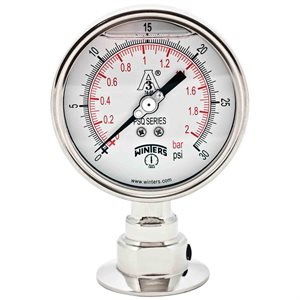 PSQ SANITARY 4'' 0 / 30 PSI / BAR 2'' TRI-CLAMP LM 3A