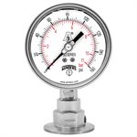 PSQ SANITARY 4'' 0 / 160 PSI / BAR 2'' TRI-CLAMP LM 3A