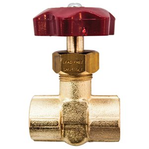 BRASS NEEDLE VALVE 1 / 4" NPT