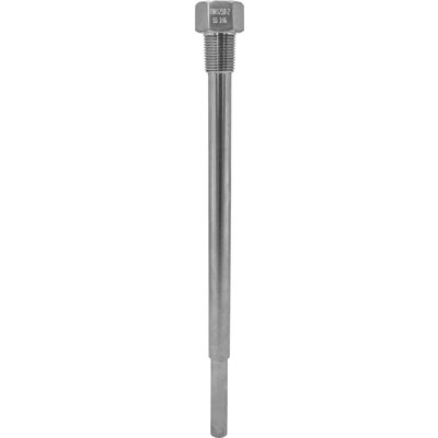 Bi Metal thermowell 12" stem