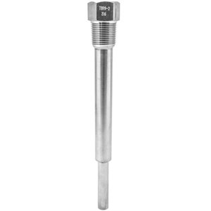 9" , 316 SS T-WELL, 3 / 4" NPT PROC X 1 / 2" NPT INST
