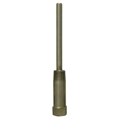 9" BRASS THERMOWELL, 3 / 4" NPT, 3" LAG
