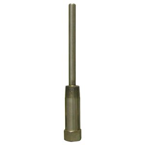 9" BRASS THERMOWELL, 3 / 4" NPT, 3" LAG